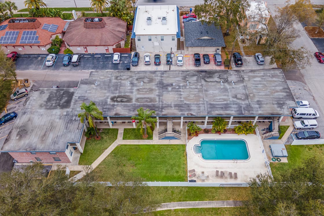 sober living | 5401 First Ave S Saint Petersburg Aerial 6