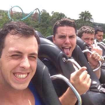 real recovery about our story sober housemates riding roller coasters at busch gardens