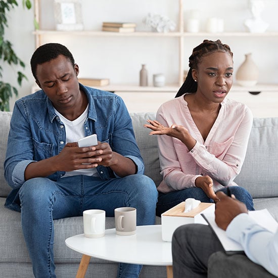 Substance Abuse Self-Assessment | recovery resources substance abuse self assessment test african american couple therapy 550