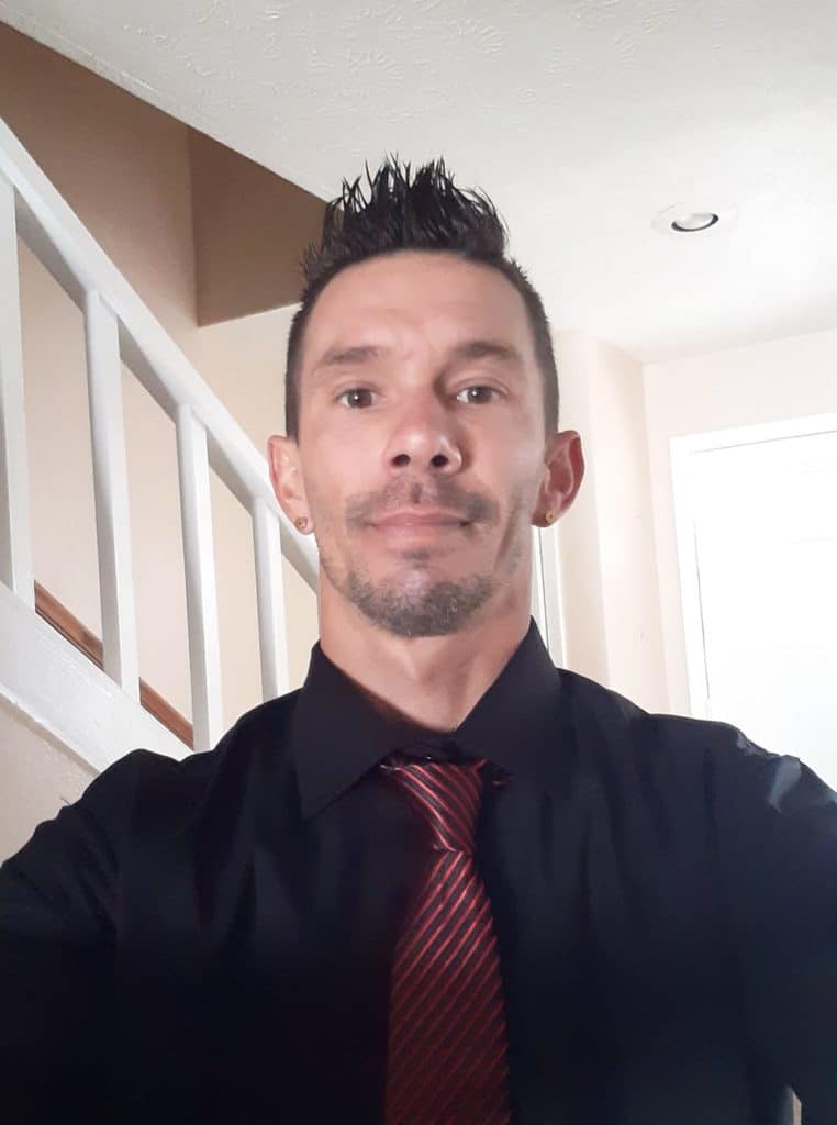 dave dressed up selfie